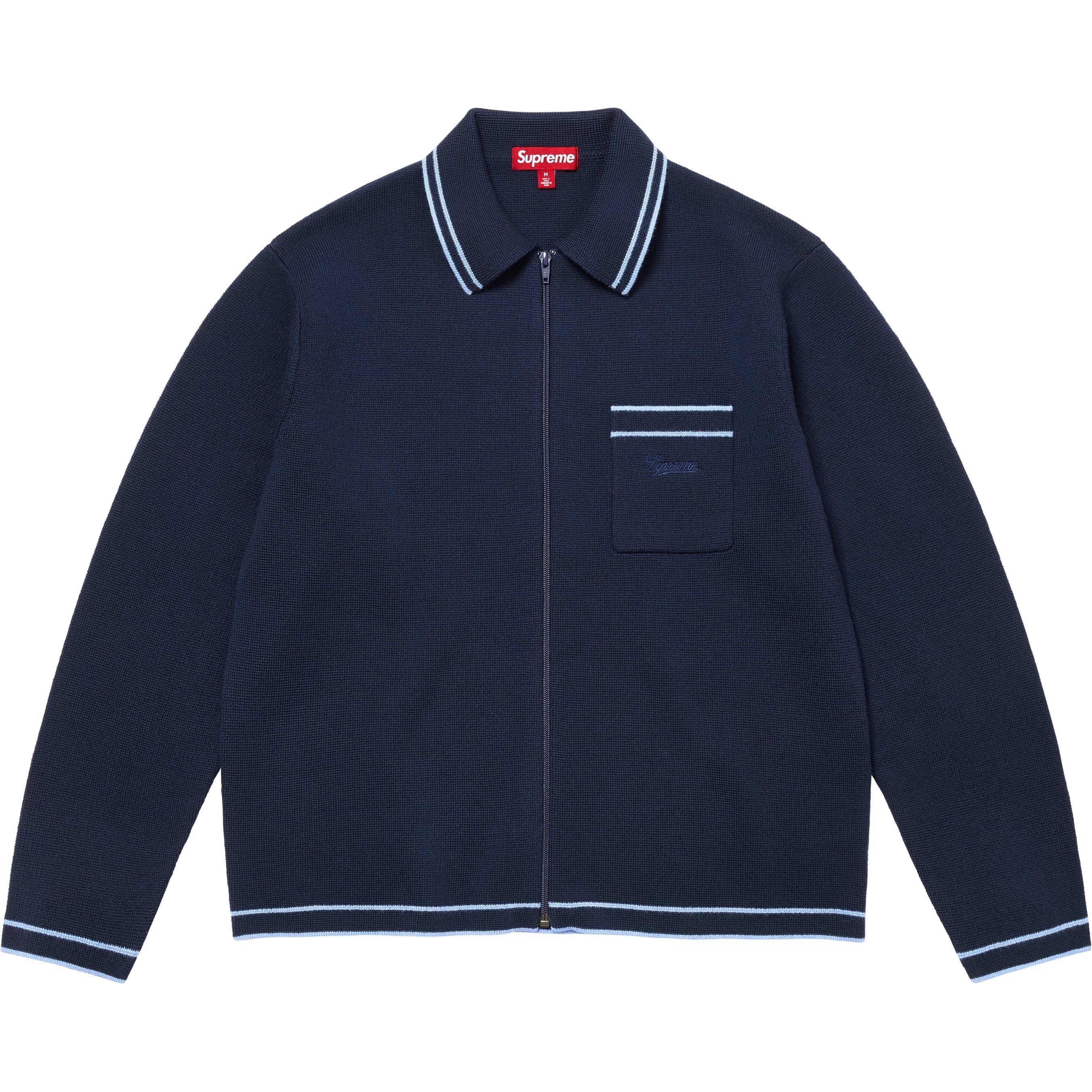 Zip Up Polo Sweater view 10